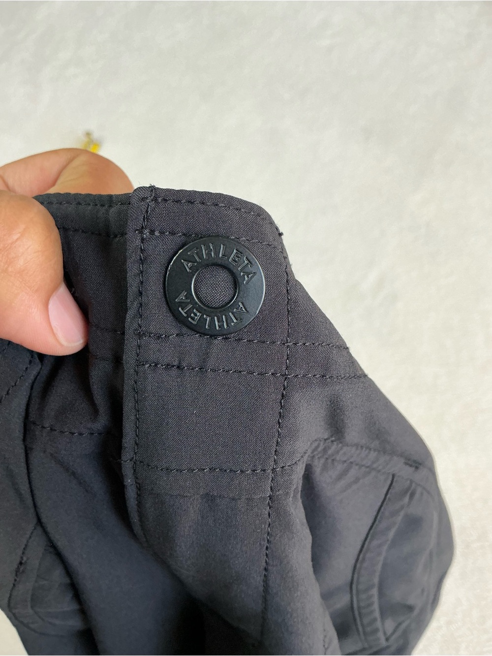 Athleta Black Hiking Board Shorts Size 6 Activewear Pockets - Picture 12 of 13